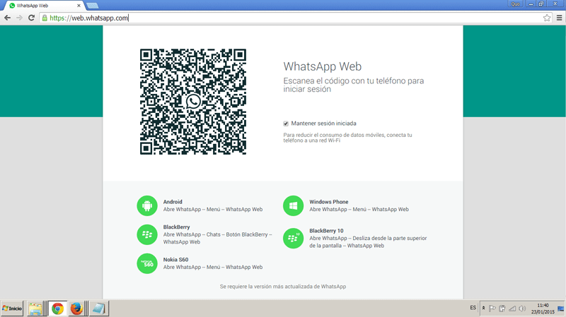 whatsapp web gratis